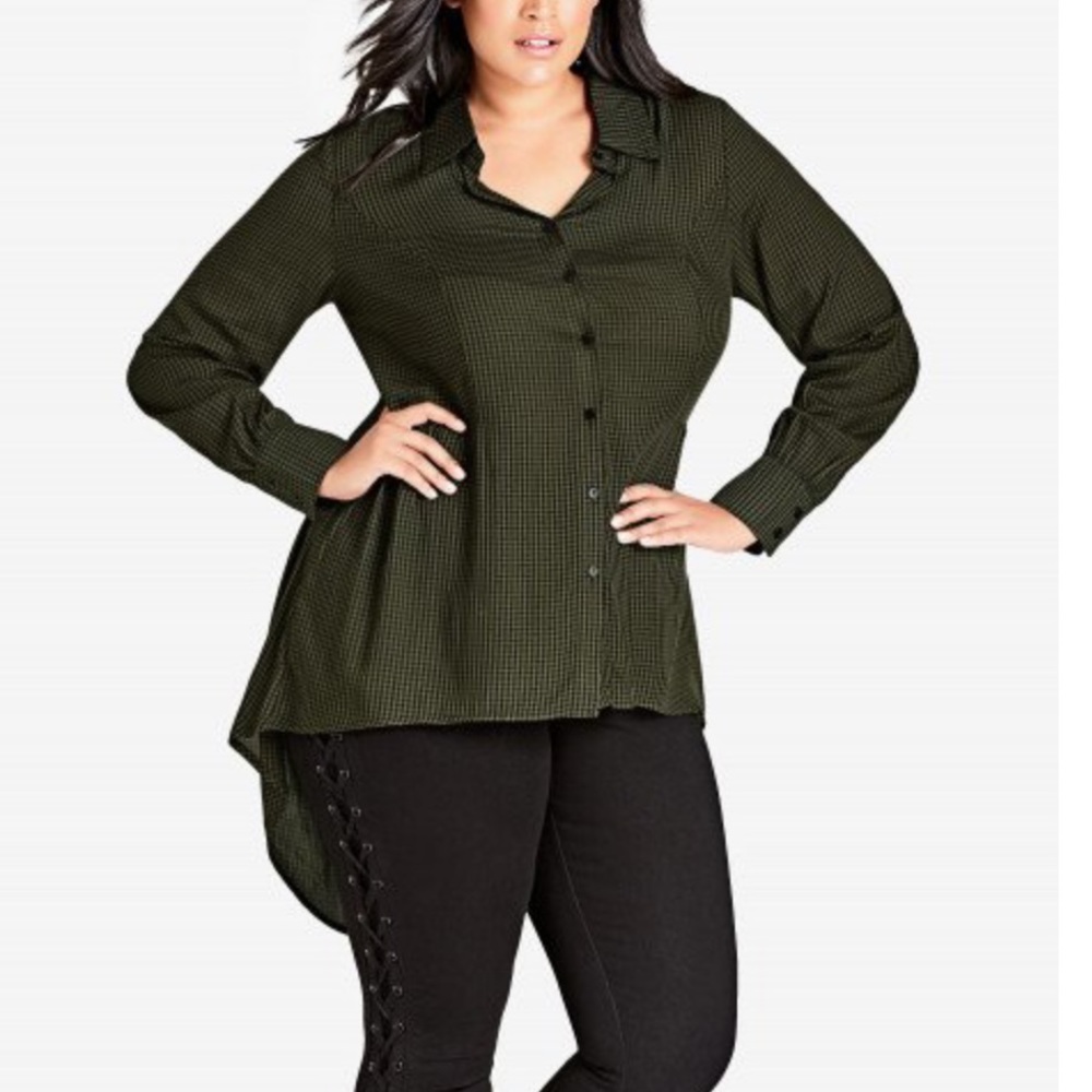 Host Pick ⭐️ City Chic Plus Size Autumnal Shirt 🍃